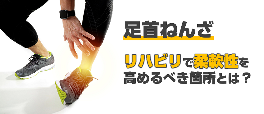 足首ねんざ リハビリで柔軟性を高めるべき箇所とは 足首ねんざ リハビリで柔軟性を高めるべき箇所とは